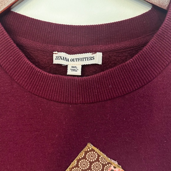 Vintage Quilt Reworked Sweater - Picture 6 of 6